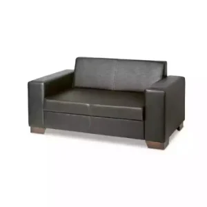 Zweisitzer Arbeitszimmermöbel Schwarz Büroeinrichtung Luxuriöse Sofa Sonderangebot