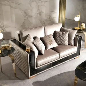 Zweisitzer Sofa 2 Sitzer Big XL Couch Sofas Couchen Wohnzimmer Design Neu Markenware