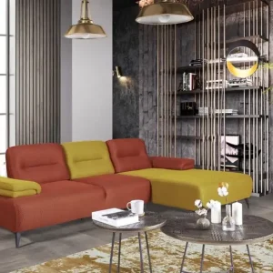 Zweifarbiges L-Form Ecksofa Designer Wohnzimmer Sofa Moderne Couchen Sofort Bestellen