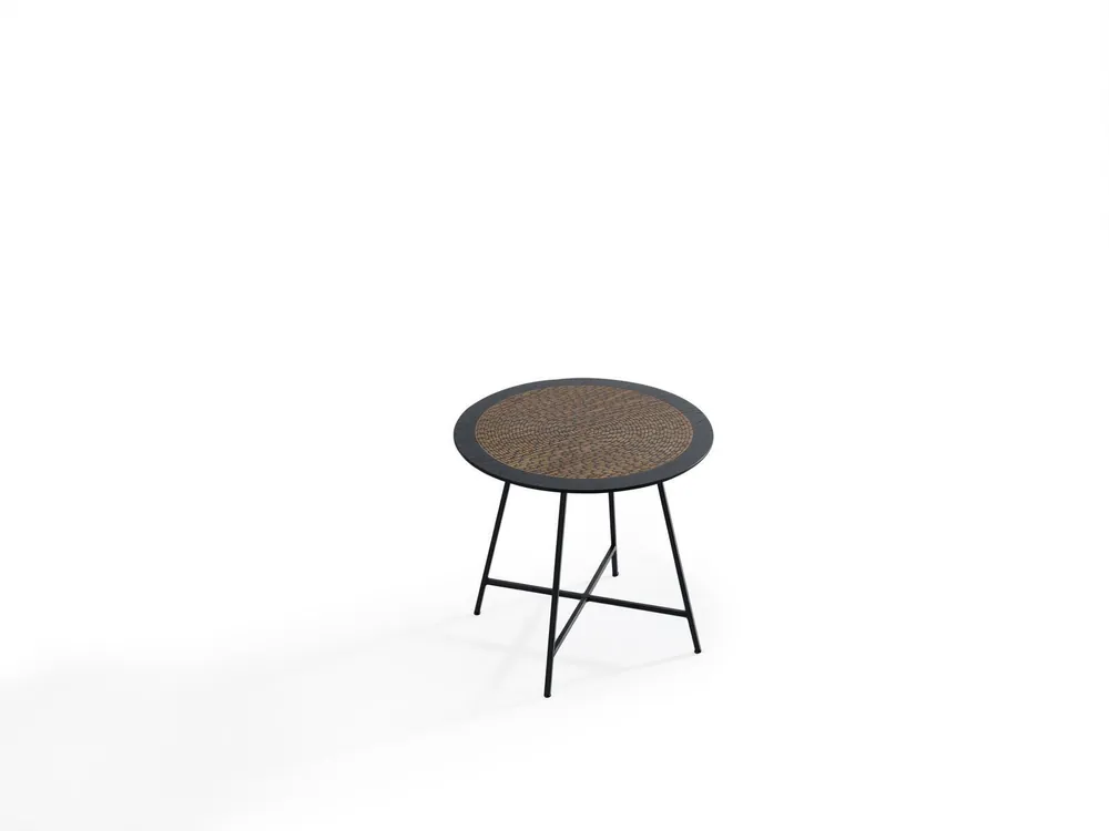 Billig Couchtisch im zeitgenössischen Stil mit Tischplatte aus Naturholzimitat