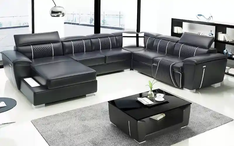 Design Couch Ecksofa Eckgarnitur Sofa Sofas Couchen Tisch 2tlg. Wohnlandschaft Nur Heute