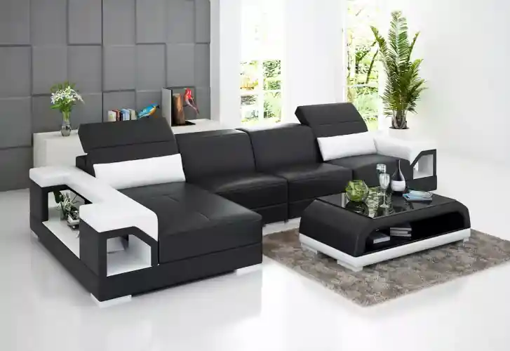 Bestseller Design Couchen Eckcouch Ledergarnitur Sofa Polster Sofas Ledercouch Wohnzimmer
