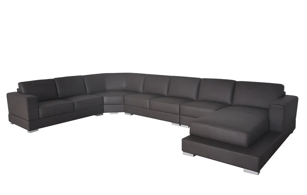 Highlight Design Eck Couch Polster Sitz Garnitur Landschaft Modern Möbel Sofas mit USB Neu