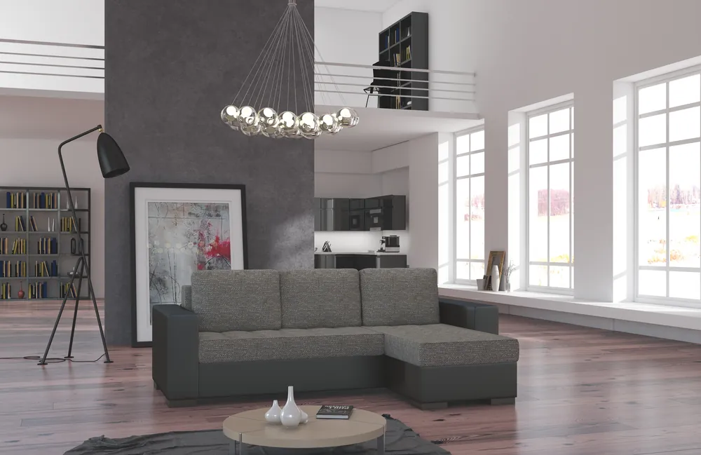 Hochwertig Design Ecksofa Couch Polster Sitz Eckgarnitur Schlafsofa Sofa Couchen Bett