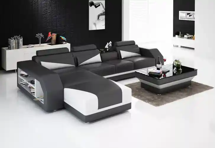 Design Sofa Ecksofa Sofas Couch Polster Eckgarnitur Eckcouch Sitzgarnituren 2tlg Highlight
